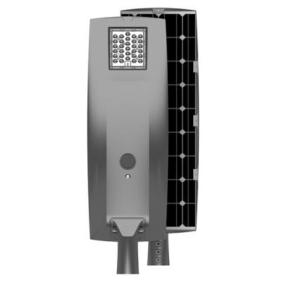 China Brown No Wiring Solar Powered LED Street Lights 70W 5700K With 12V 20AH Battery for sale
