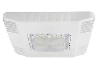 China DLC IP65 130LM/W 277V White Commercial Canopy Lights for sale