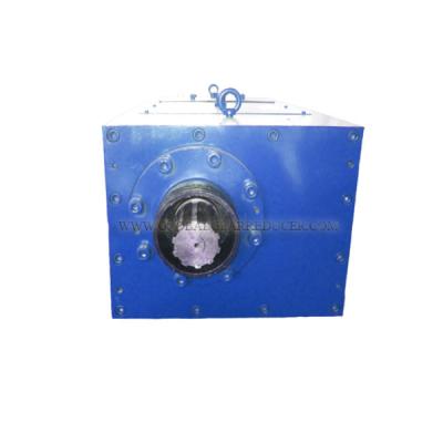 China SZ 65/80/92 Horizontal Conical Twin Screw Gearbox With Spline Shaft for sale