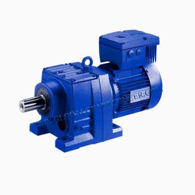 China Foot Mounted R Series Helical Gearbox Reductor for sale