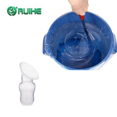 China Yellow Resistance High Transparent 1:1 Mixing LSR Baby Breast Pump for sale