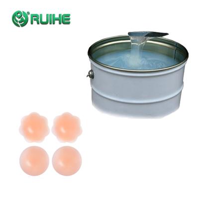 China Factory Two Component Skin Grade Liquid Silicone Adhesion Nipple Pads for sale
