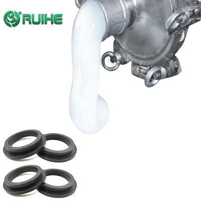 中国 White Platinum Cure Silicone Rubber With -60°C To +200°C Temperature LSR Material 販売のため