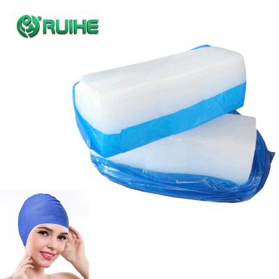 China High Elongation HCR Solid Silicone Rubber For Swimming Cap Making for sale