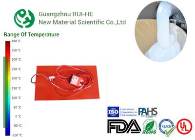 Chine Le caoutchouc de silicone à hautes températures transparent H5350 - bonne résilience de 50 ® à vendre