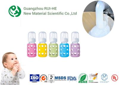 Chine Le caoutchouc de silicone liquide de bonne catégorie de FDA 100% pour le bébé de mamelon de bébé de moule de gâteau joue LSR 6250-30 à vendre