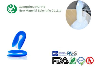 Chine Le caoutchouc de silicone liquide de semelle intérieure de soins du pied moulant l'aspect transparent à vendre