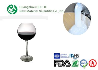 Chine Le caoutchouc de silicone liquide transparent en verre de vin, liquide clair en caoutchouc de silicone à vendre