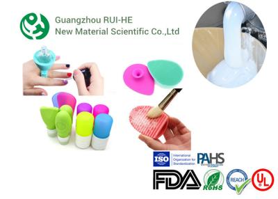 China Neutral Odor Platinum Cure Silicone Rubber , Eating Tools Non Toxic Silicone Rubber for sale
