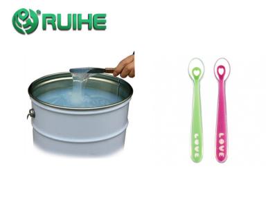 China FDA LSR Liquid Silicone Rubber For Spoon High Transparency And Good Resilience for sale