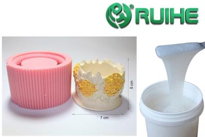 China Goma de silicona líquida modificada para requisitos particulares de la forma para el molde que hace productos de la resina en venta
