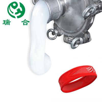 China Low Viscosity LSR Two Part Liquid Silicone Rubber Silk Screen Positive / Heat Transfer for sale