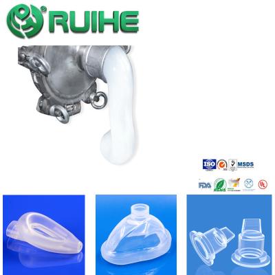 China LSR Medical Grade Liquid Silicone Rubber Hospital Mask 30 Hardness for sale