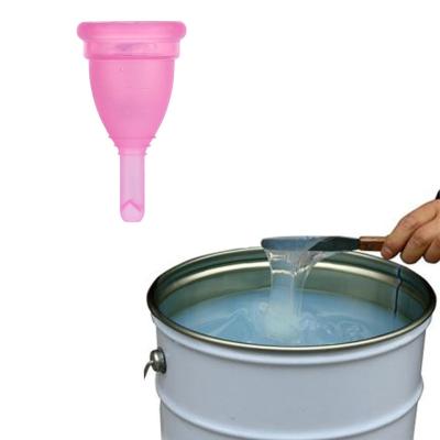 China Transparency LSR Liquid Silicone Rubber To Make Medical Menstrual Cup for sale