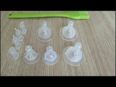 Baby Nipples Liquid Silicone Rubber High Transparency 50 Shore