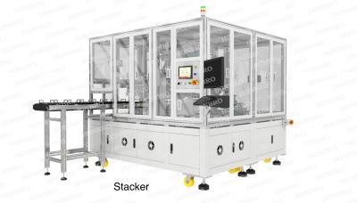 China Fully Auto Battery Stacking Machine , Mechanical Positioning Battery Stacker for sale