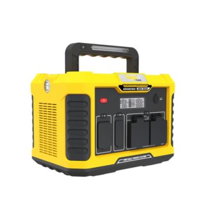 China ODM 634Wh Portable Power Station 500W With DC Car Port Quick Charge for sale