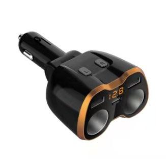 China 36W 120W Electric USB Car Charger Adapter QC3.0*2,And Cigarette Lighters*2 for sale