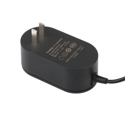 China CQC Certified Switching Power Adapter 12v 2a 24W Wall-Mounted China Plug Type for sale