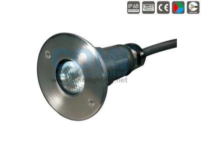 China B4C0102 B4C0106 Small Type High Power LED Underwater Pool Spotlights Wall Recessed 1 * 3W for sale