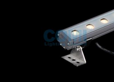 China 500mm 10 * 2W ( or 3W RGB ) Linear Wall Washer Light Bar with Bracket Outdoor IP65 Rating for sale