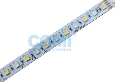 China RGB + Warm White LED Color Changing Light Strips , Dimmable Led Strip Lights 24VDC for sale