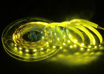 China Class A Flexible LED Strip Lights in Pale Yellow 3500 - 4000K CRI 80 14.4W / M for sale