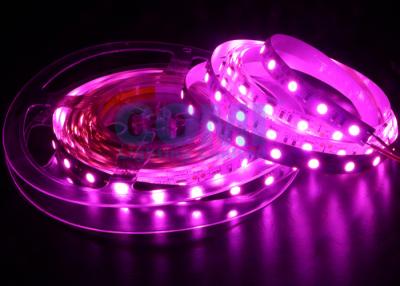 Chine La couleur rose 25000K, 12/24 volts de 5050 de LED lumières de bande a mené les bandes légères 12mm FPC à vendre