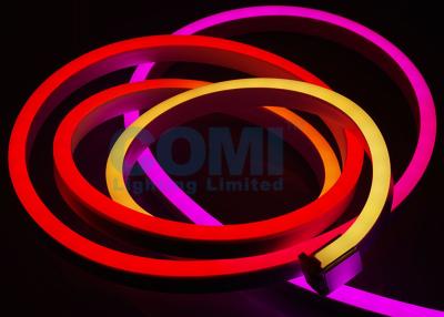 China zugängliche DMX Neon-LED Neonbeleuchtung 24V 5050 RGB 8 Pixel/Meter IP68 imprägniert zu verkaufen