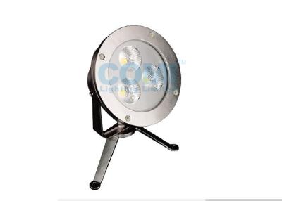 China R5W0324 24V 3 * 4 W CITIZEN COB LED Underwater Spot Flood Light Bracket & Tripod 360 Degree Adjustable for sale