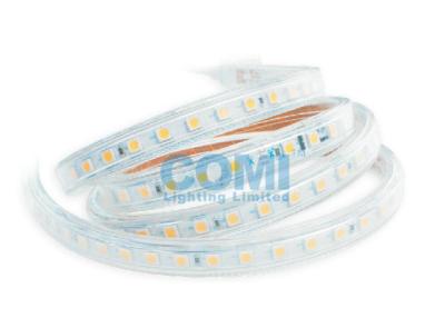 China 5050 Outdoor IP67 High Voltage LED Strip Lights 84LEDs/ M max 50Meters Per Run Length for sale