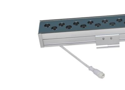 China 1000mm Dynamic Linear Wall Washer Lamp With 48 Or 54pcs LED And Adjustable Bracket for sale
