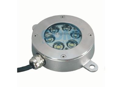 China B4B0616 B4B0618 6 * 2W Single or RGB Color LED Underwater Pool Lights Wall / Surface Mounting with Bracket for sale