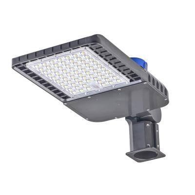 China 3 Step Dimming LED Shoebox Lights SMD Slip Fitter / Arm Mount 100w 150w 200w for sale