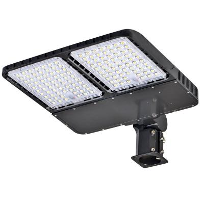 China 240w 320w LED Shoebox Lights Direct Arm Mount 3 Stage Dimming Function Optional for sale