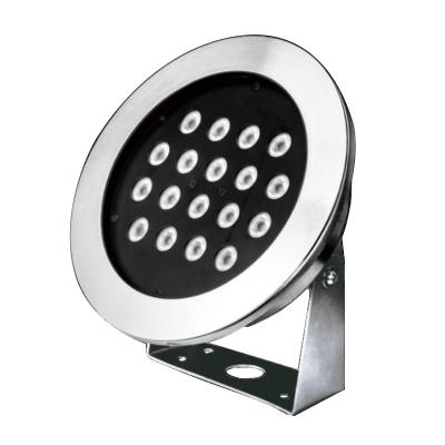 China IP68 Underwater LED Floodlights Made Of SUS316 Stainless Steel With Bracket IK10 75lm/W for sale