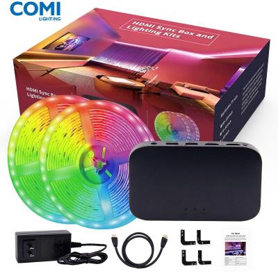 China HDMI Sync Box Ambient Light Kits Synchronous Control For TV Game for sale