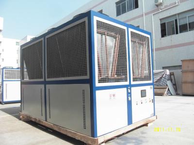 China Semi-hermetic Air-Cooled Screw Chiller Unit RO-145AS R22 / 3N - 380V / 415V - 50HZ / 60HZ for sale