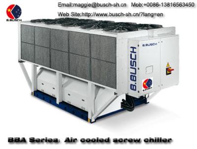 China Medical equipment cooling BUSCH air-cooled screw chiller for sale