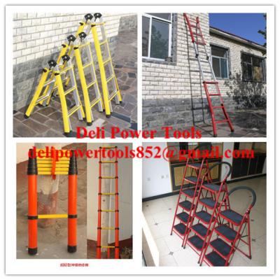 China FRP Square Tube A-Shape insulated ladders for sale