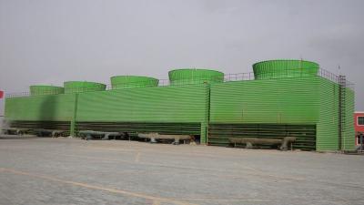 China Energy Saving Square Water Cooling Tower , Mechanical Draft Cooling Tower for sale