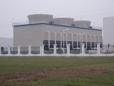 China Square Counter Flow Cooling Tower / Open Cooling Tower with Concrete Structure for sale