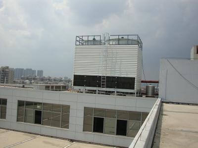 China Torre refrigerando quadrada de esboço mecânico, tipo aberto torre refrigerando à venda