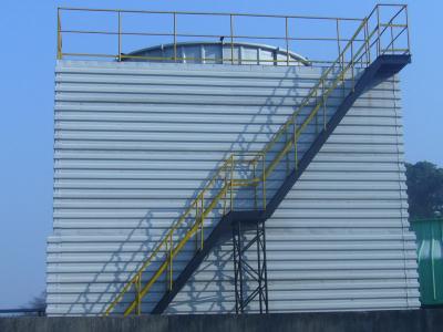 China Efficient Open Square Cooling Tower , FRP Water Cooling Tower for sale