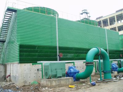 China Torre refrigerando industrial de água do quadrado do uso com eficiência elevada à venda