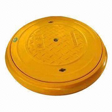 China Lightweight FRP Manhole Covers with Resistance of Weather, Chemical, Flame and Skid for sale