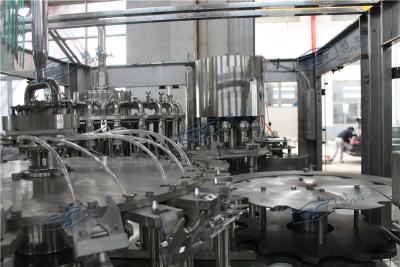 China 38mm Bottle Neck 24 Head Juice Filling Machine With Temperature Control for sale