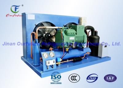 China Piston Type Integral Low Temperature Condensing Unit Air cooled for sale