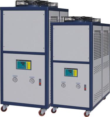 China Plastic And Rubber Air Cooled Screw Chiller With Semi-hermetic Compressor for sale