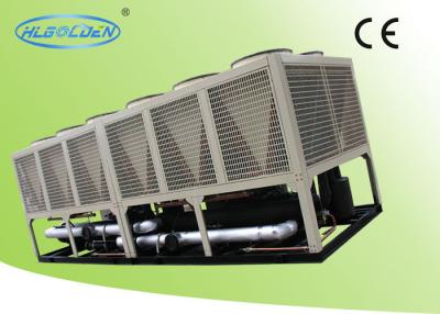 China 59 RT Single Semi Hermetic Compressor Air Cooled Screw Chiller Plant for sale